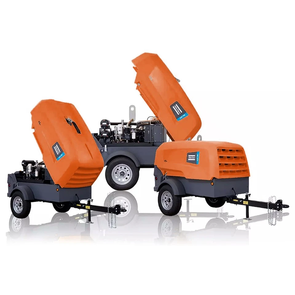 Atlas Copco Mobile Small Towable Compressors Air Compressor till salu