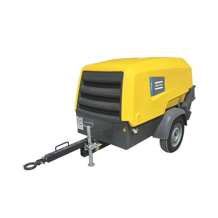 Atlas Copco liten bärbar dieselluftkompressor XAS88