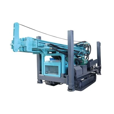 Hydraulisk crawler vattenbrunnsborrningsrigg