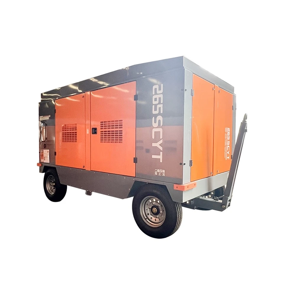 Zhigao 265SCYT POTRABRIBLE SCREW Air Compressor